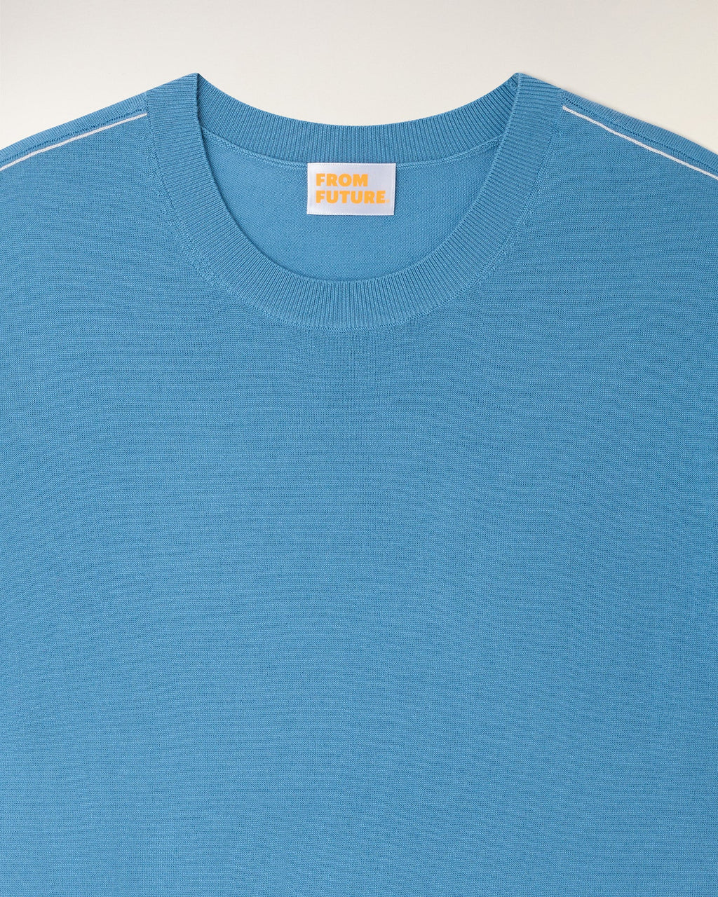 BLUE ROUND NECK TEES