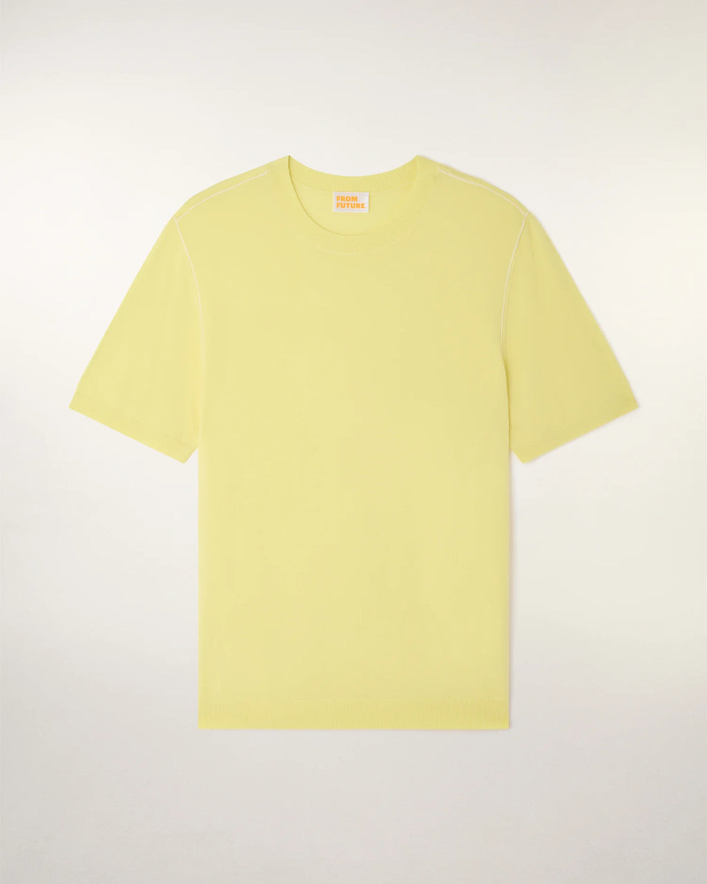YELLOW ROUND NECK TEES