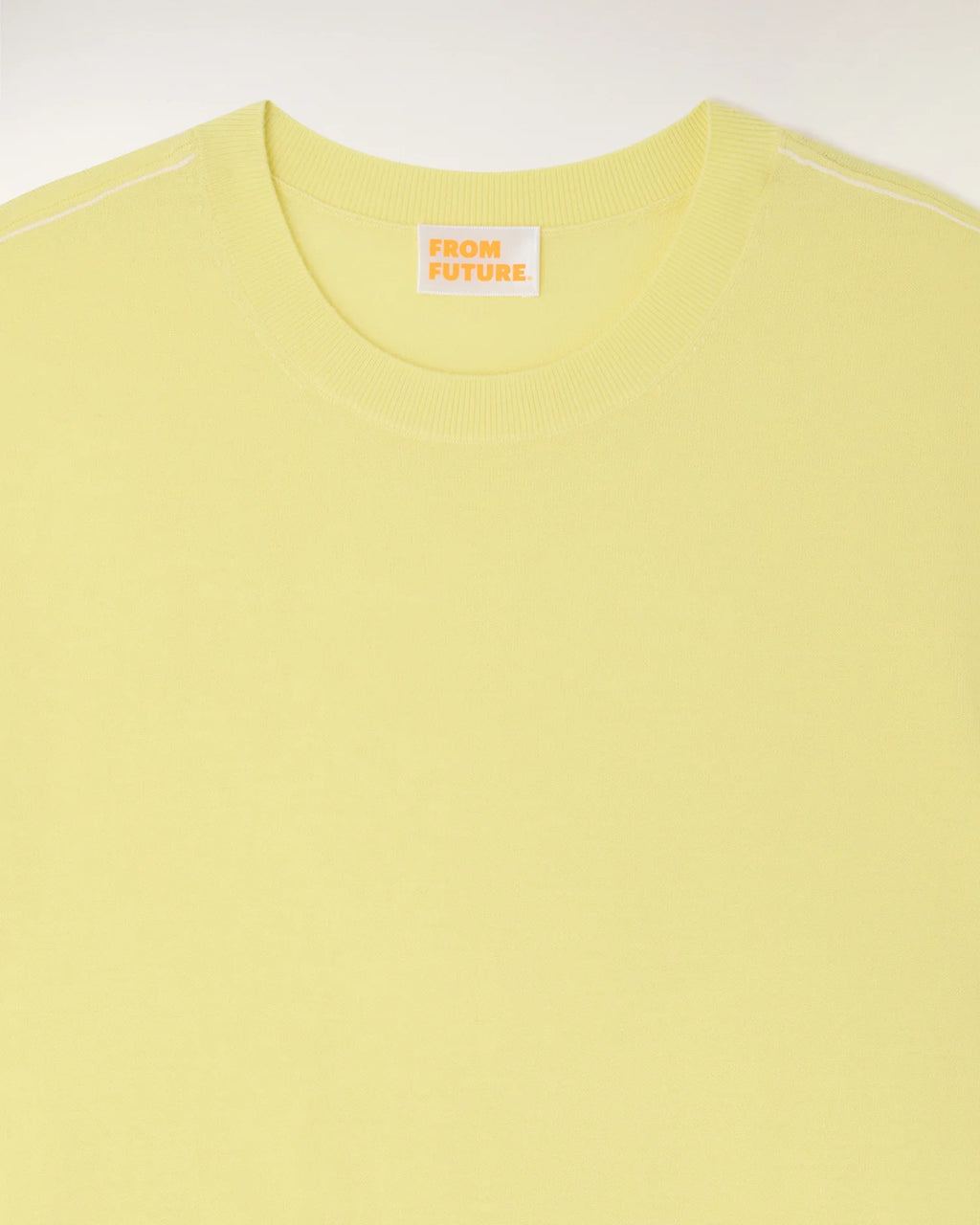 YELLOW ROUND NECK TEES