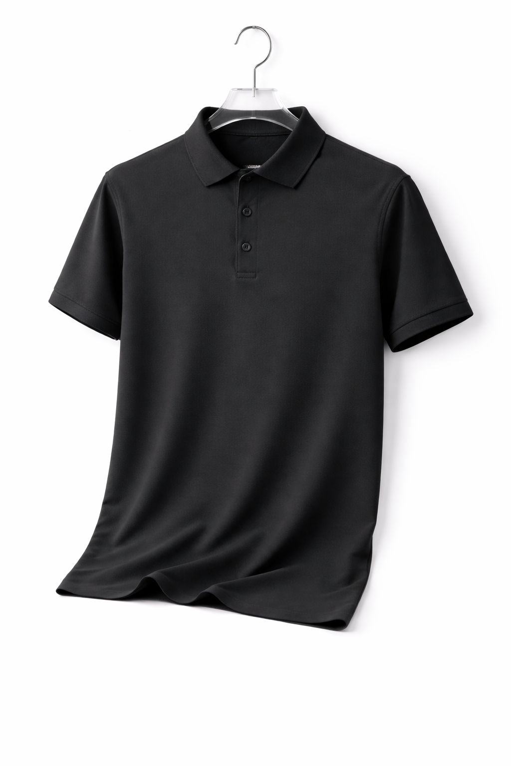 MEN's POLO TEES BLACK