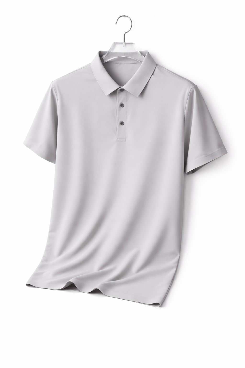 MEN's POLO TEES WHITE