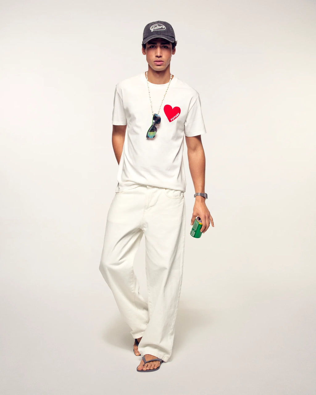 HEART ROUND NECK TEES