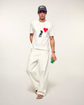 HEART ROUND NECK TEES