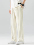 STRAIGHT WHITE TROUSERS