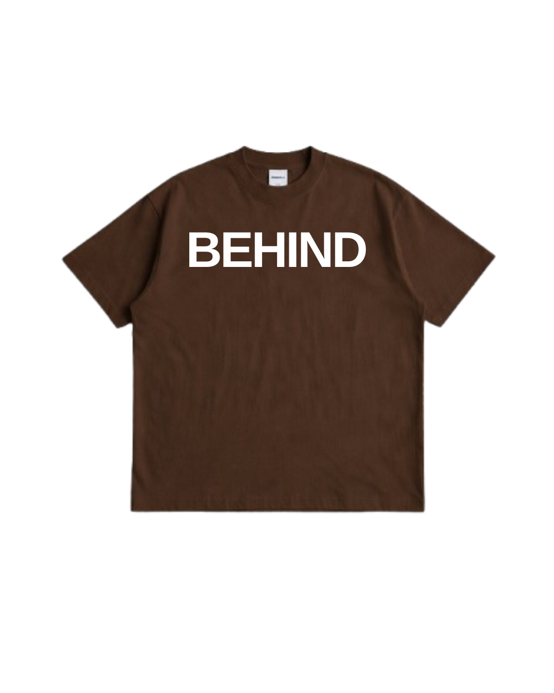 DROP SHOULDER TEE BEHIND