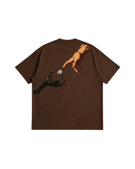 DROP SHOULDER GYM BRAT TEE