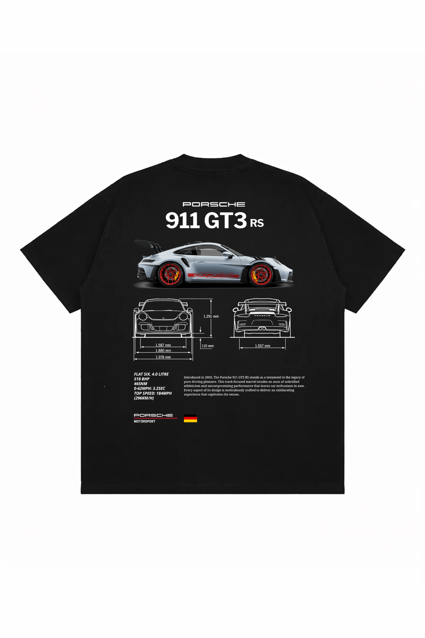 DROP SHOULDER PORSCHE 911