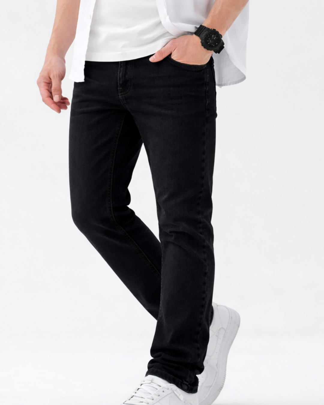 JEANS BLACK