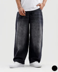 ASH GREY BAGGY JEANS